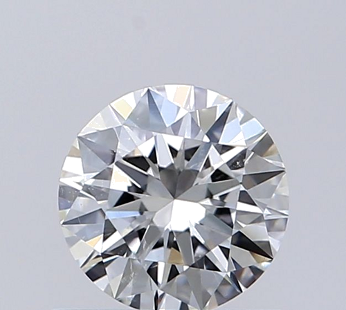 0.52 carat H-SI2 Excellent cut Natūralus Round Deimantas (1)