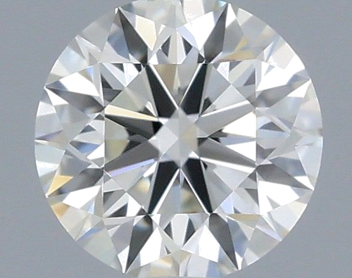 0.39 carat H-VVS1 Excellent cut Natūralus Round Deimantas (1)