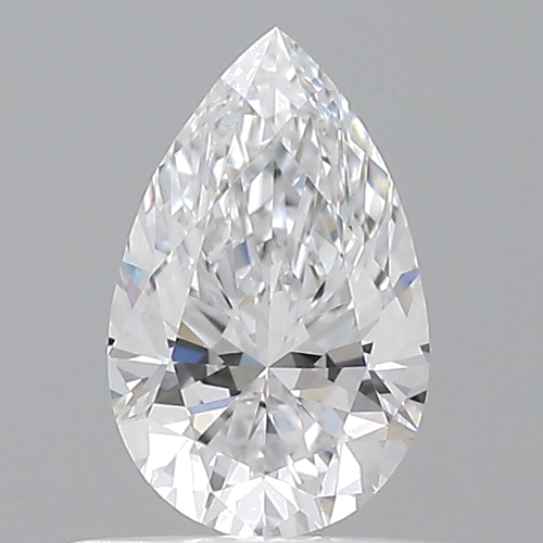 0.54 carat D-VS1 Natūralus Pear Deimantas (1)