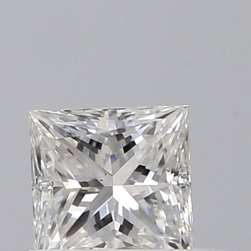 0.43 carat F-SI1 Natūralus Princess Deimantas (1)