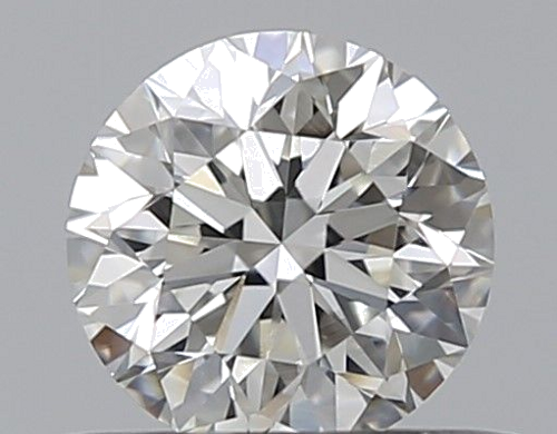 0.5 carat F-VVS1 Very Good cut Natūralus Round Deimantas (1)