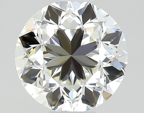 0.5 carat J-VVS1 GD cut Natūralus Round Deimantas (1)