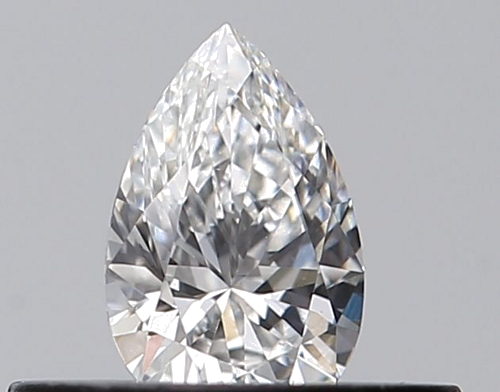 0.23 carat E-VS1 Natūralus Pear Deimantas (1)