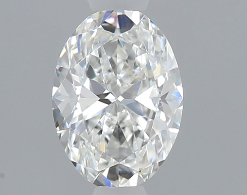 0.5 carat G-VS1 Natūralus Oval Deimantas (1)