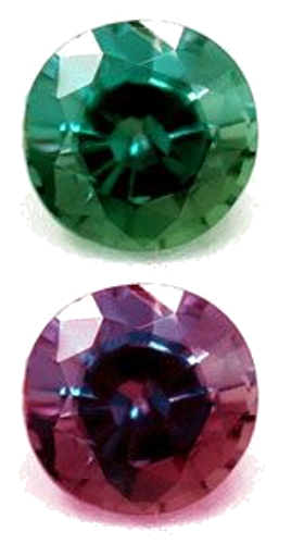 0.2 carat GREEN Round Alexandrite (1)