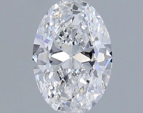 0.4 carat E-VS1 Natūralus Oval Deimantas (1)