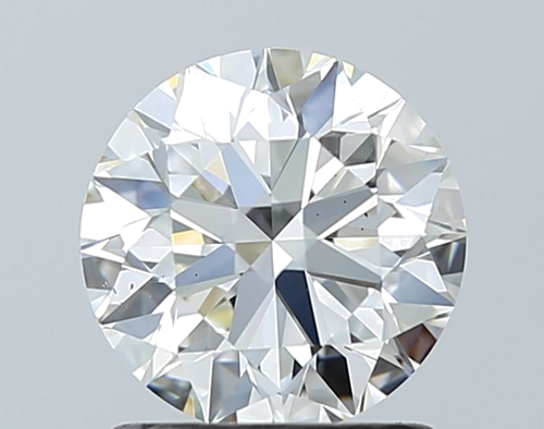 1.34 carat I-SI1 Excellent cut Natūralus Round Deimantas (1)