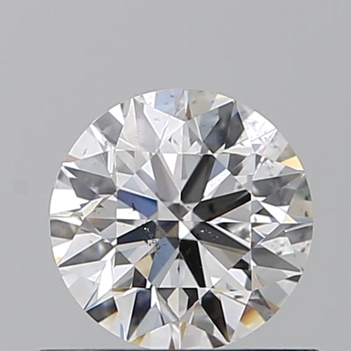 0.63 carat F-SI1 Excellent cut Natūralus Round Deimantas (1)