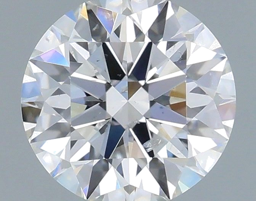 0.61 carat F-SI2 Excellent cut Natūralus Round Deimantas (1)