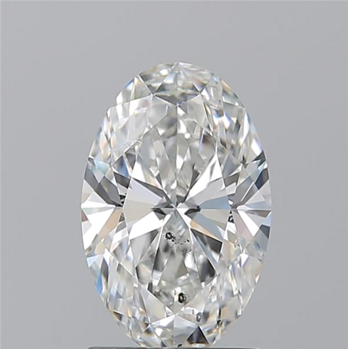 1.71 carat G-SI2 Natūralus Oval Deimantas (1)