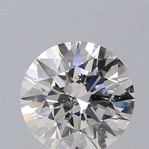 0.5 carat F-SI2 Excellent cut Natūralus Round Deimantas (1)