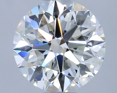 0.9 carat F-VVS2 Very Good cut Natūralus Round Deimantas (1)