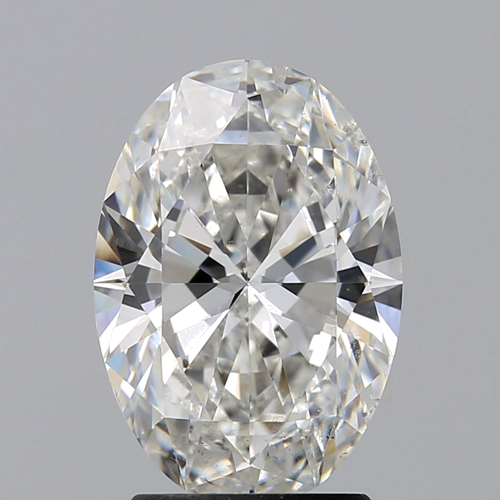 2.01 carat G-SI2 Natūralus Oval Deimantas (1)