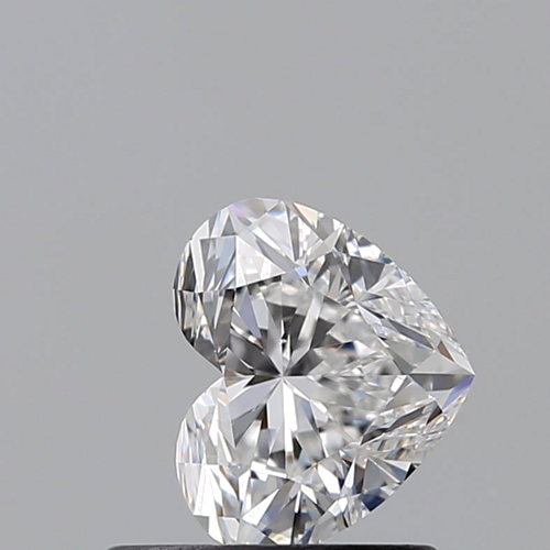 0.71 carat D-VS2 Natūralus Heart Deimantas (1)