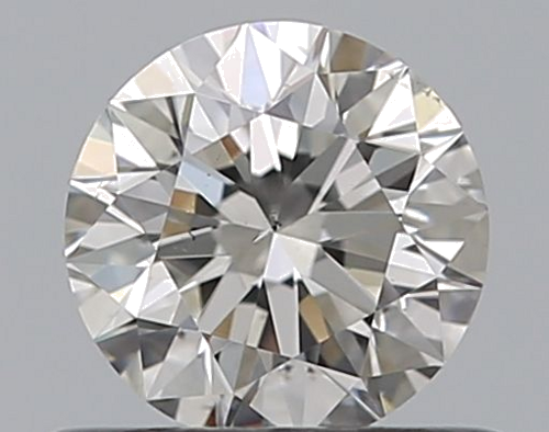 0.51 carat G-SI1 Excellent cut Natūralus Round Deimantas (1)