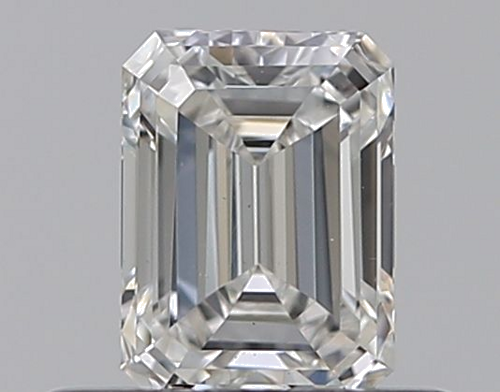 0.42 carat F-VS1 Natūralus Emerald Deimantas (1)