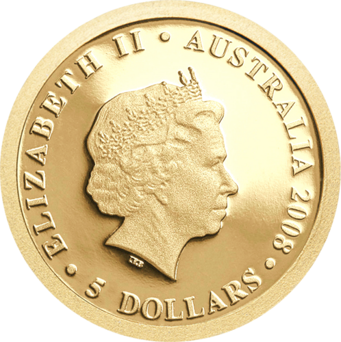 1/25 oz Koala 2008 Australija auksinė moneta (2)