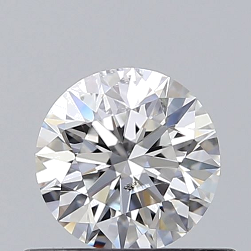 0.52 carat D-SI2 Excellent cut Natūralus Round Deimantas (1)