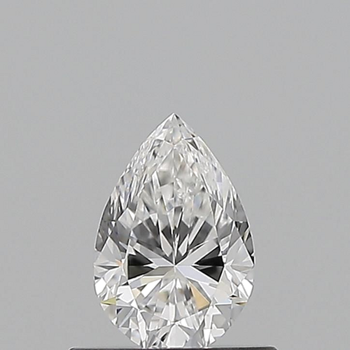 0.51 carat E-IF Natūralus Pear Deimantas (1)
