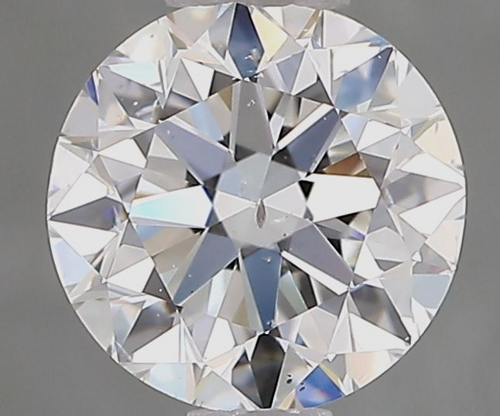 0.9 carat F-SI1 Very Good cut Natūralus Round Deimantas (1)