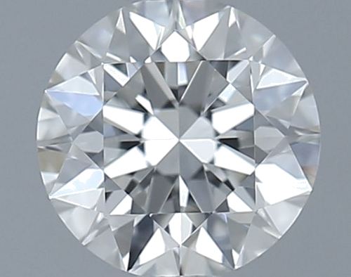 0.44 carat H-IF Excellent cut Natūralus Round Deimantas (1)