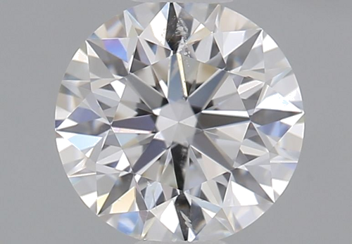 0.66 carat E-SI1 Excellent cut Natūralus Round Deimantas (1)