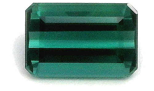 0.63 carat GREEN STEP cut Octagonal Tourmaline (1)