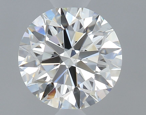 0.61 carat I-VS2 Excellent cut Natūralus Round Deimantas (1)