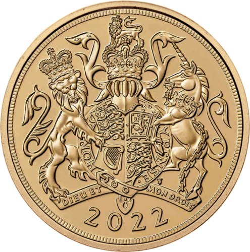 Sovereign Elizabeth II 2022 Gold Coin (1)