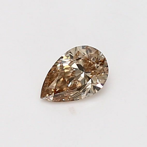 0.31 carat Fancy Yellowish Brown-SI1 Natūralus Pear Deimantas (1)
