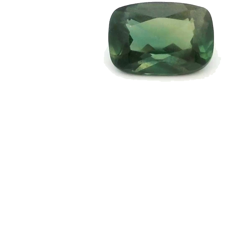 0.68 carat GREEN Cushion Safyras (1)