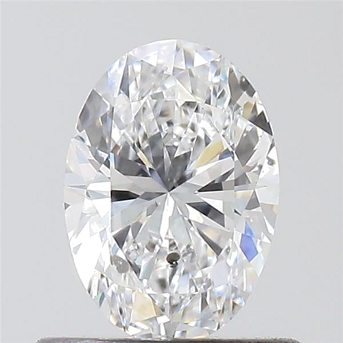 0.54 carat D-SI2 Natūralus Oval Deimantas (1)