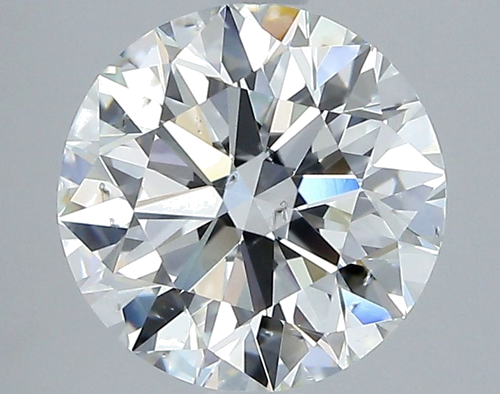 2.5 carat H-SI2 Excellent cut Natūralus Round Deimantas (1)