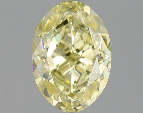 1.48 carat Fancy Yellow-VVS2 Natūralus Oval Deimantas (1)