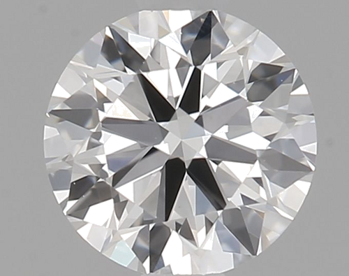 0.4 carat F-VVS2 Very Good cut Natūralus Round Deimantas (1)