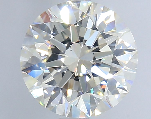 2.06 carat Blue-VS2 Excellent cut Natūralus Round Deimantas (1)