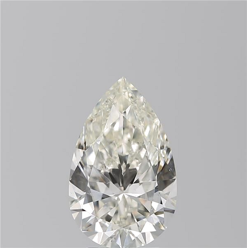 3.17 carat J-SI1 Natūralus Pear Deimantas (1)