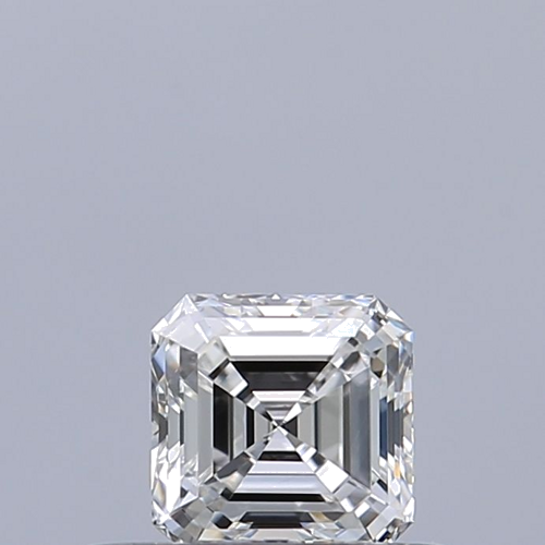 0.3 carat F-IF Natūralus Asscher Deimantas (1)