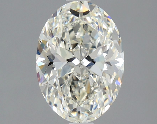 1.52 carat I-SI1 Natūralus Oval Deimantas (1)