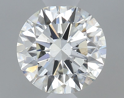 0.5 carat I-SI1 Excellent cut Natūralus Round Deimantas (1)