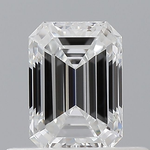 0.52 carat F-VVS2 Natūralus Emerald Deimantas (1)