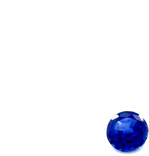 0.45 carat BLUE Round Safyras (1)