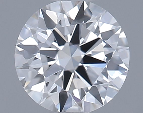 0.37 carat F-VVS2 Excellent cut Natūralus Round Deimantas (1)