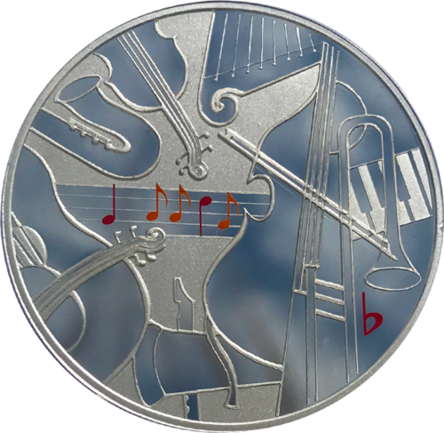 Muzika, Lietuva, sidabrinis medalis (Ag 925) (1)