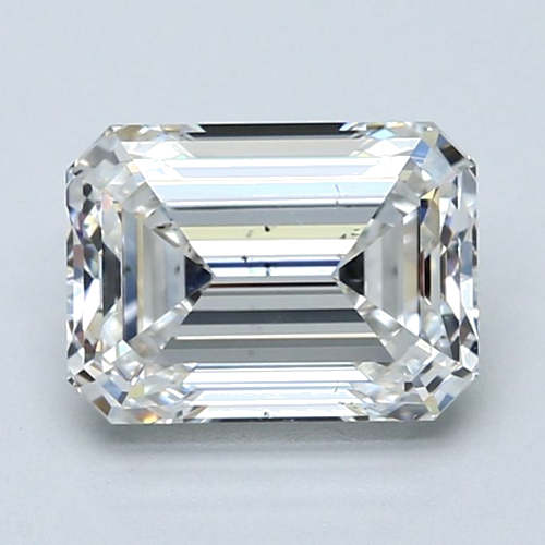 2.5 carat G-SI1 Natūralus Emerald Deimantas (1)