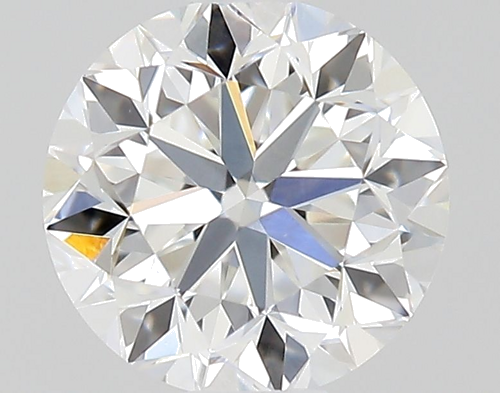 0.4 carat F-VVS2 GD cut Natūralus Round Deimantas (1)