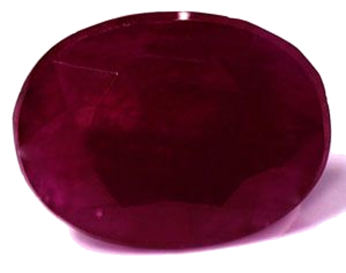 6.12 carat RED Oval Rubinas (1)