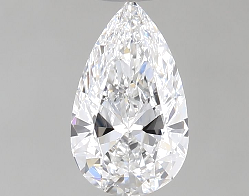 0.4 carat D-VVS1 Natūralus Pear Deimantas (1)