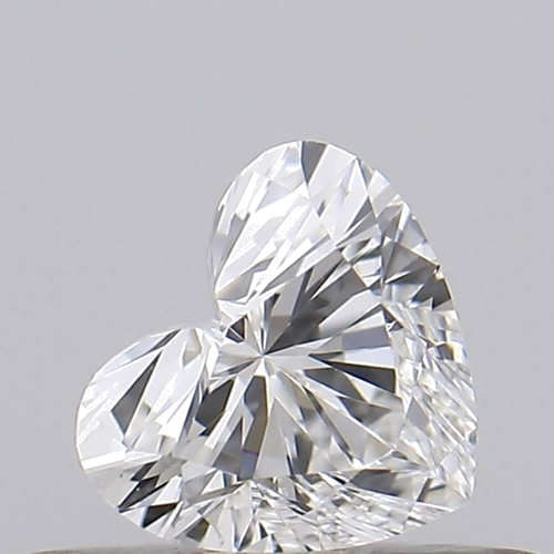 0.27 carat F-VVS1 Natūralus Heart Deimantas (1)