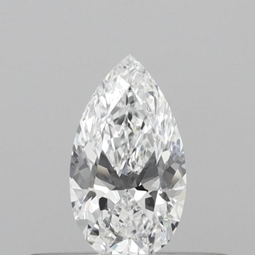 0.24 carat D-VVS1 Natūralus Pear Deimantas (1)